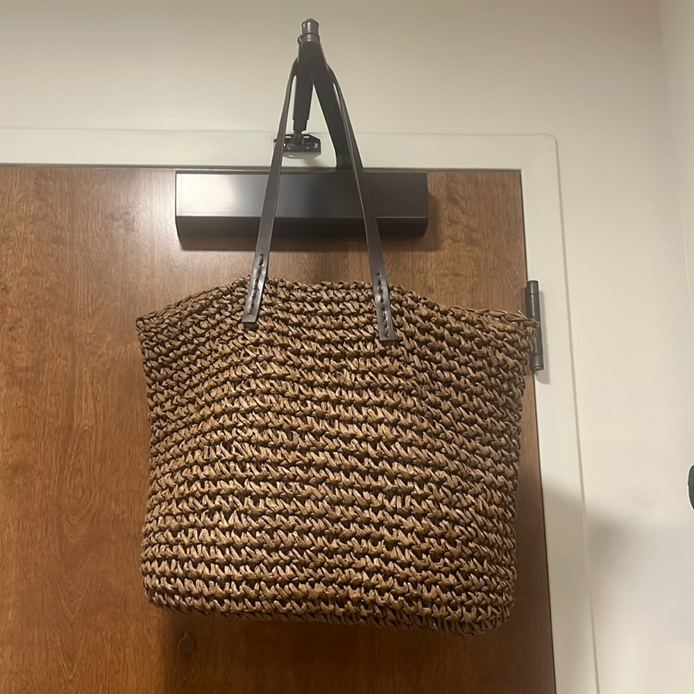 Straw bag